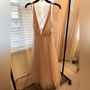 Hello Molly pink tulle kiss the girl dress